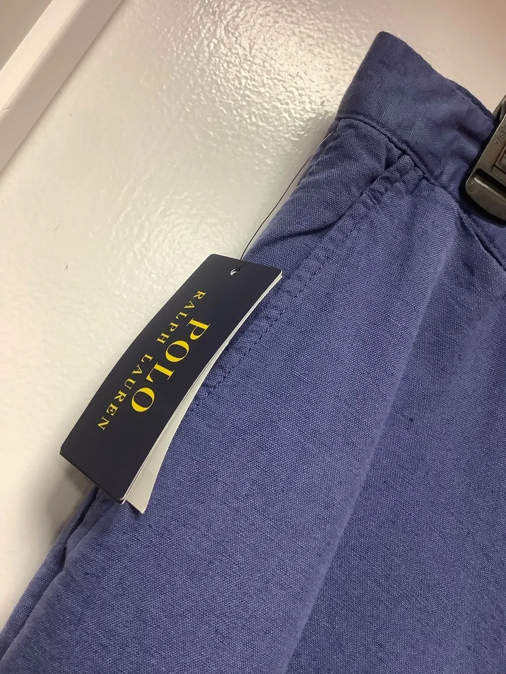 Polo RL Straight Fit Linen/Cotton Blend Pants NWT